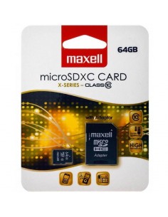 Micro SD 64GB MAXELL CL.10